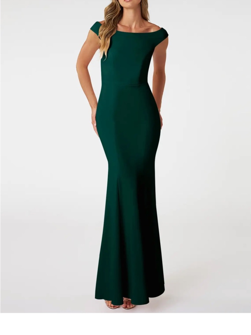 Azazie Deep Teal Green Bridesmaid Dress